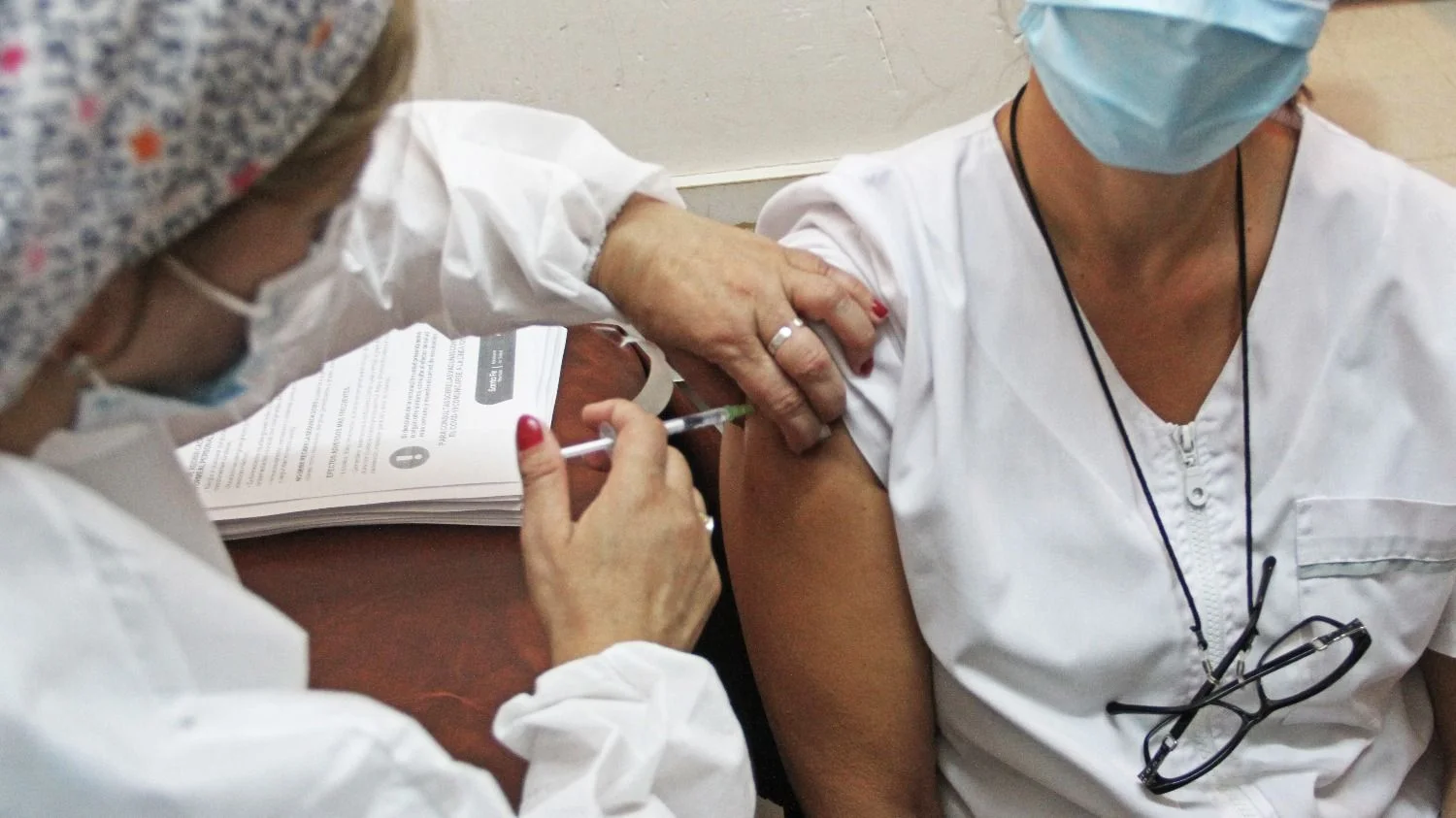 Vacunación en Argentina