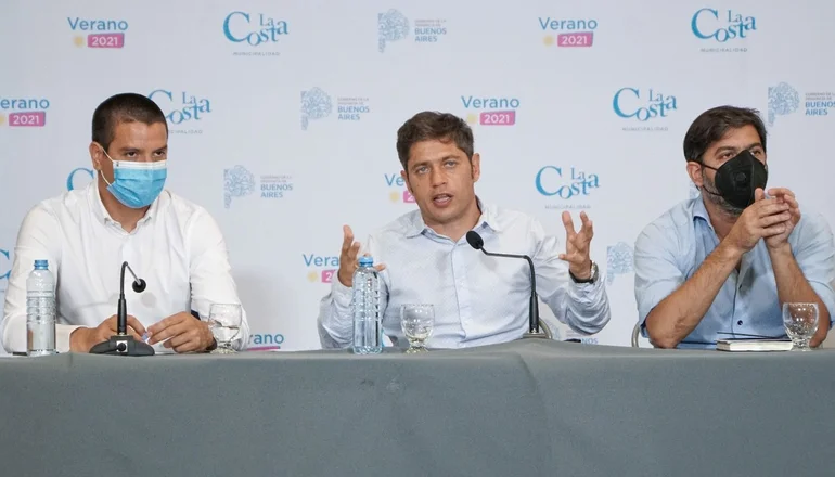 Kicillof y Carlos Bianco
