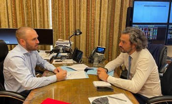 Antes de su viaje a Estados Unidos, Cafiero se reunió con Guzmán por el FMI | Deuda con el fmi
