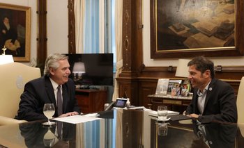 Alberto Fernández y Kicillof se reunieron para hacer un repaso de la gestión | Casa rosada 
