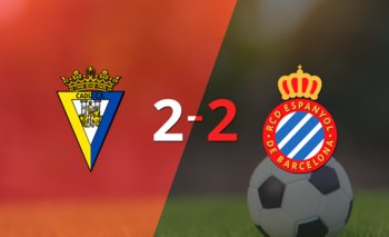 Cádiz y Espanyol igualaron 2 a 2 | Cuando juegan cádiz y espanyol