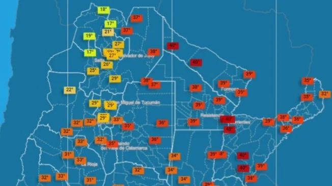 Alerta roja en Corrientes por altas temperaturas, sequía e incendios forestales