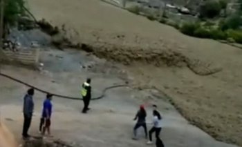 Video: un alud generó terror en un pueblo de Salta |  salta
