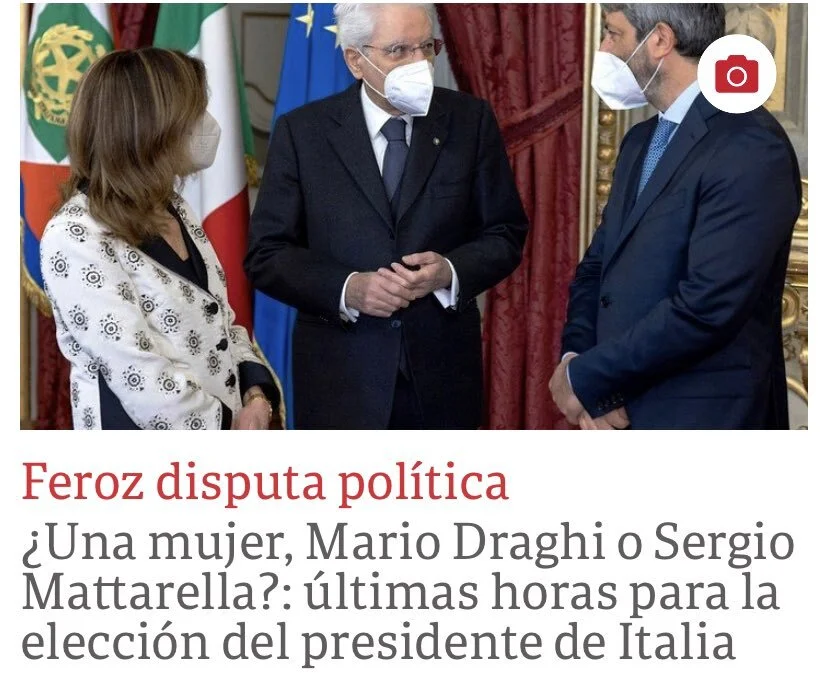 El título machista de Clarín sobre las elecciones en Italia
