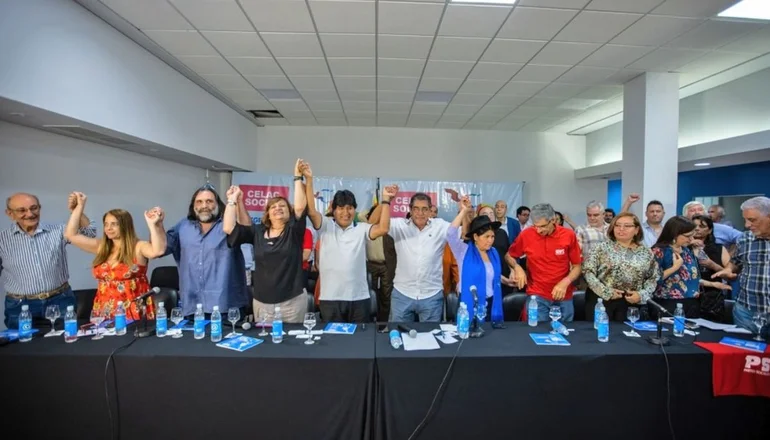 Con la presencia de Evo Morales se lanzó la Celac Social