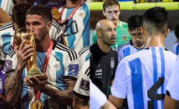 El emotivo apoyo de Rodrigo De Paul a una de las joyas del Sub 20 | Selección argentina