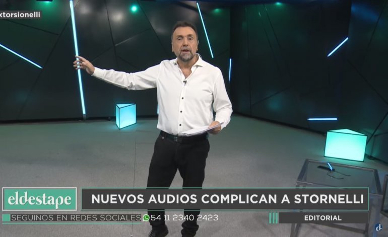 El editorial de Roberto Navarro: Los audios de las coimas de Stornelli para meter presa a Cristina Kirchner El editorial de Roberto Navarro: Los audios de las coimas de Stornelli para meter presa a Cristina Kirchner | El Destape