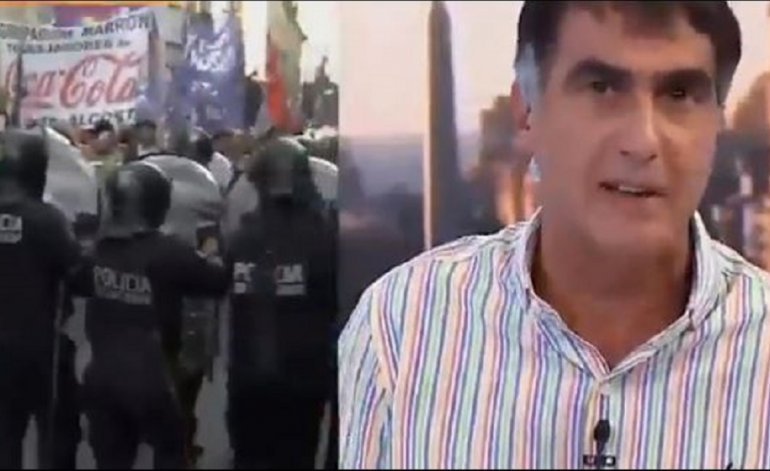 Laje justificó la represión a los trabajadores de Coca Cola: "La buscaron" Laje justificó la represión a los trabajadores de Coca Cola: "La buscaron" | El Destape