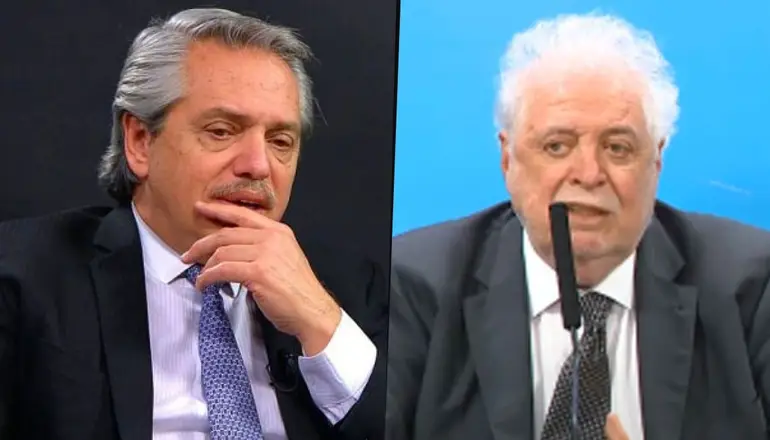 Vacunas VIP Roberto Navarro Alberto Fernández Ginés González García