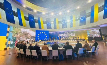 La plana mayor de la Unión Europea se reunió en Kiev | Guerra rusia ucrania