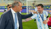 Lionel Messi Daniel Scioli