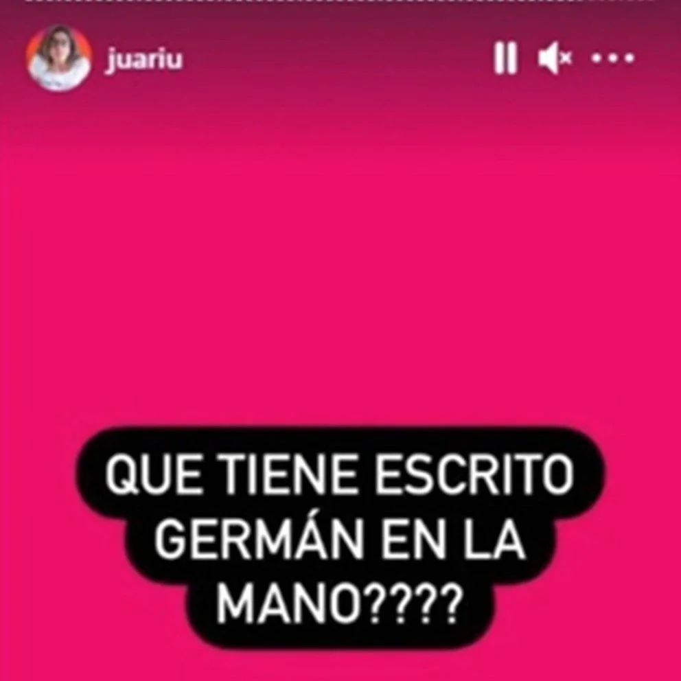 Germán Martitegui machetes MasterChef Celebrity
