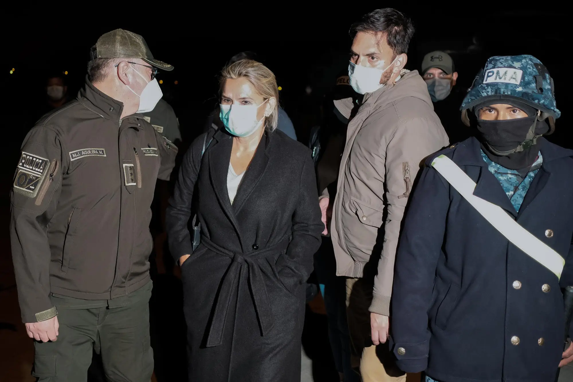 Jeanine Áñez detenida