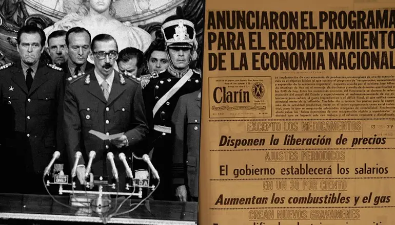 Jorge Rafael Videla, dictadura militar y las medidas económicas tomadas