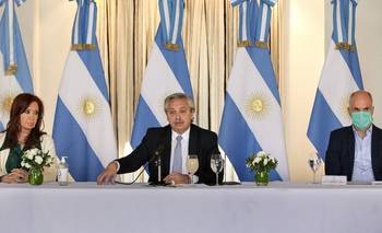 Alberto: "El problema está muy lejos de terminarse" | Alberto fernández