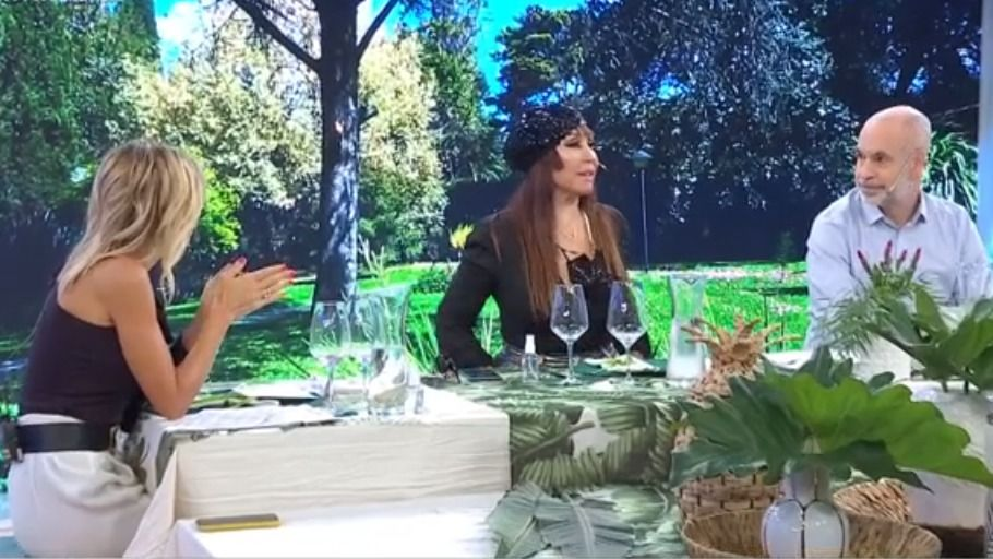 Horacio Rodríguez Larreta, Moria Casán, televisión, Mariana Fabbiani