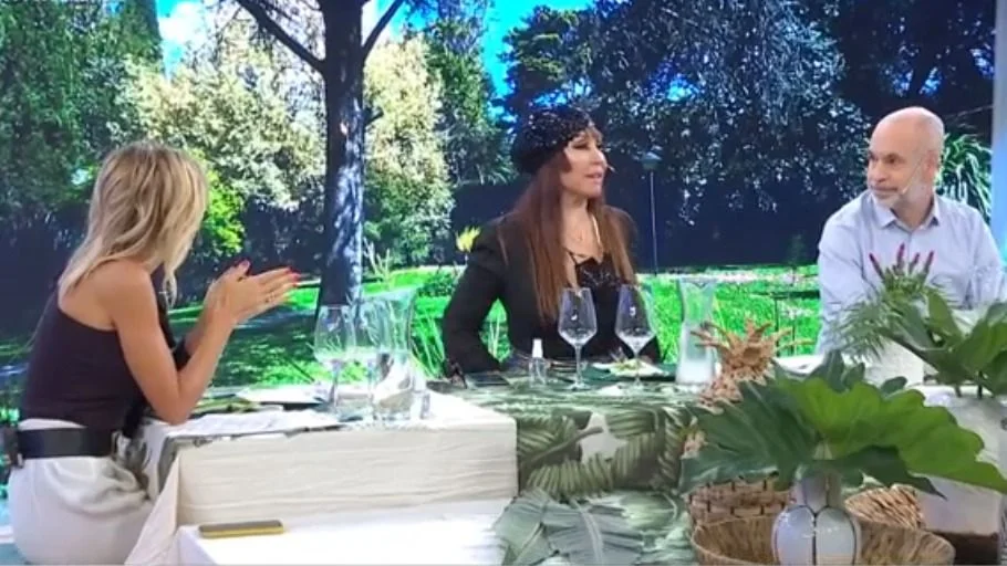 Horacio Rodríguez Larreta, Moria Casán, televisión, Mariana Fabbiani