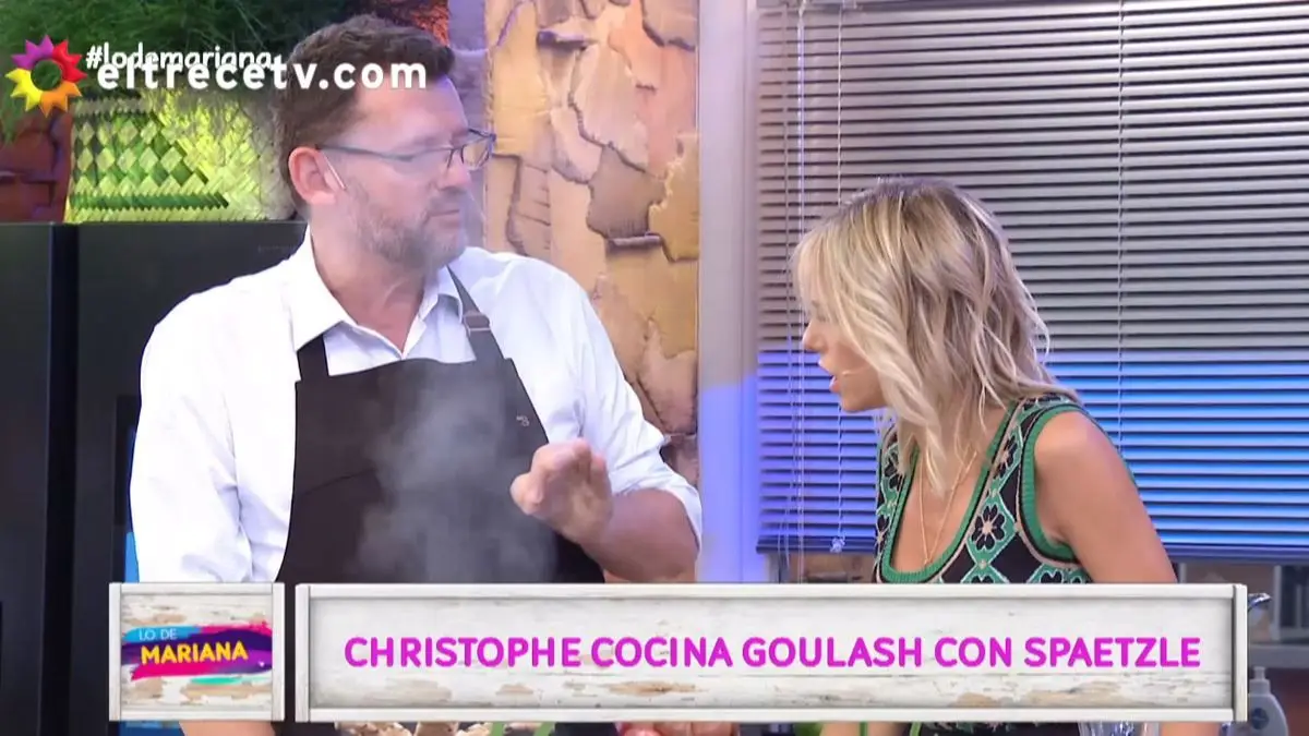 Christophe Krywonis critica a Mariana Fabbiani en El Trece