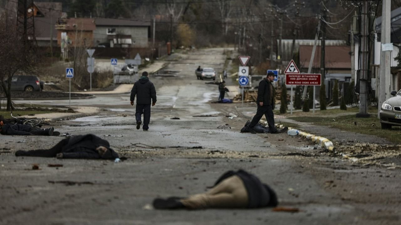 Ucrania acusó a Rusia de cometer una masacre contra civiles y Moscú lo negó  | El Destape