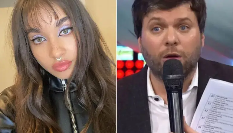 María Becerra en el programa de Guido Kaczka antes de ser famosa