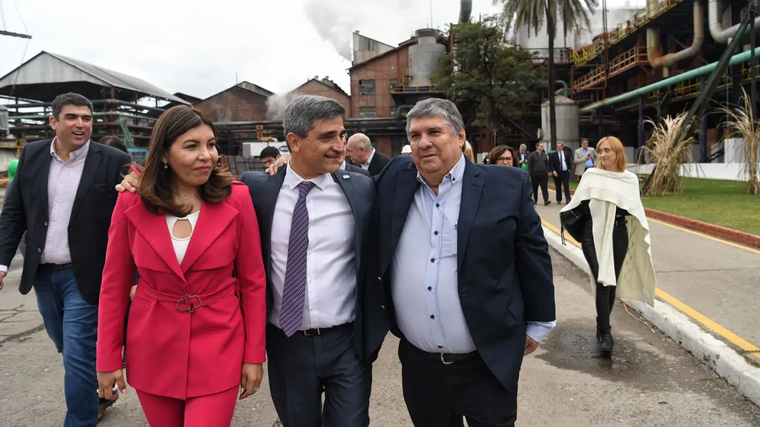 José Mayans, Pablo Yedlin y Sandra Mendoza 