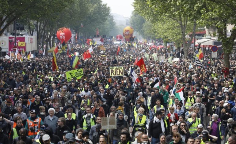 Francia: escándalo por las mentiras del Ministro del Interior contra los manifestantes el 1° de mayo Francia: escándalo por las mentiras del Ministro del Interior contra los manifestantes el 1° de mayo | El Destape