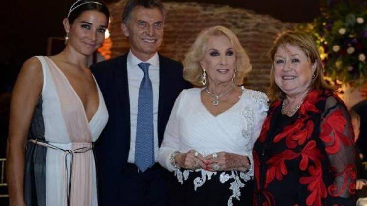 Juana Viale Mauricio Macri Mirtha Legrand