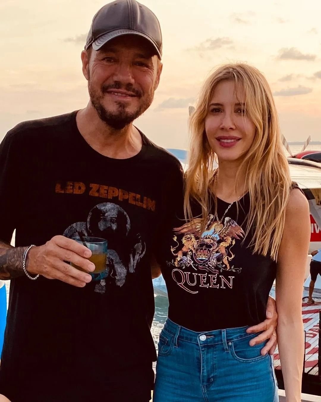 Marcelo Tinelli, Guillermina Valdés