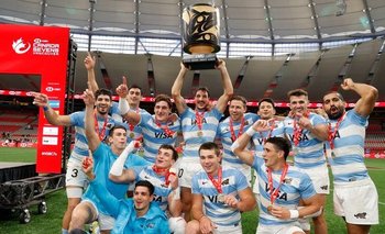 Los Pumas 7s: una victoria y una derrota en la defensa del título | Rugby