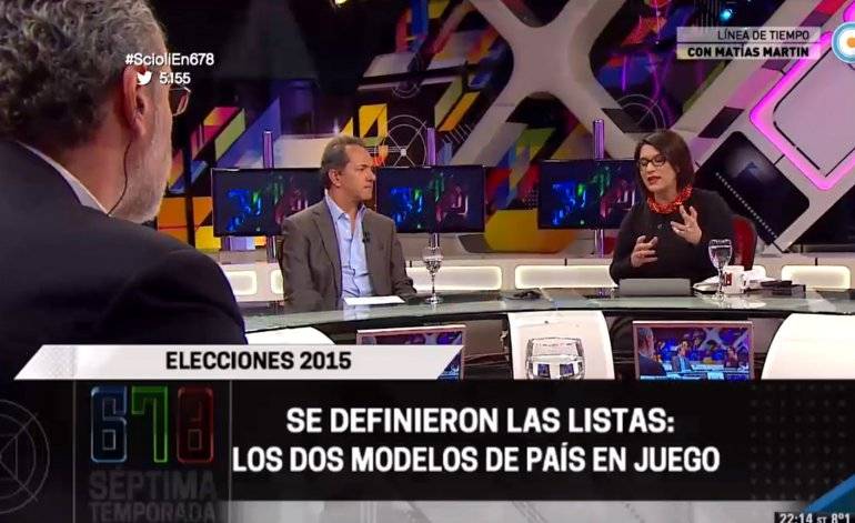 Scioli en 678: el precandidato K defendió la aplicación de la ley de Medios en un eventual gobierno suyo Scioli en 678: el precandidato K defendió la aplicación de la ley de Medios en un eventual gobierno suyo | El Destape