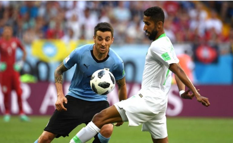 Rusia 2018: el gol de Suárez con el que Uruguay derrotó a Arabia y clasificó a octavos Rusia 2018: el gol de Suárez con el que Uruguay derrotó a Arabia y clasificó a octavos | El Destape