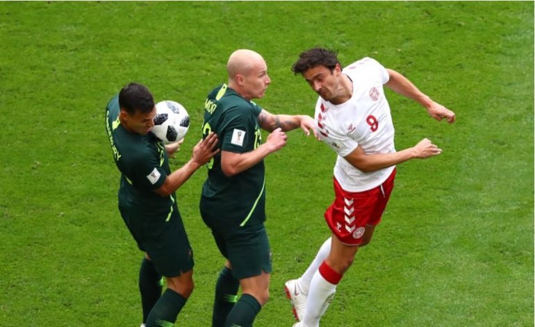 Rusia 2018: Dinamarca no pudo con Australia y empataron 1-1 Rusia 2018: Dinamarca no pudo con Australia y empataron 1-1 | El Destape