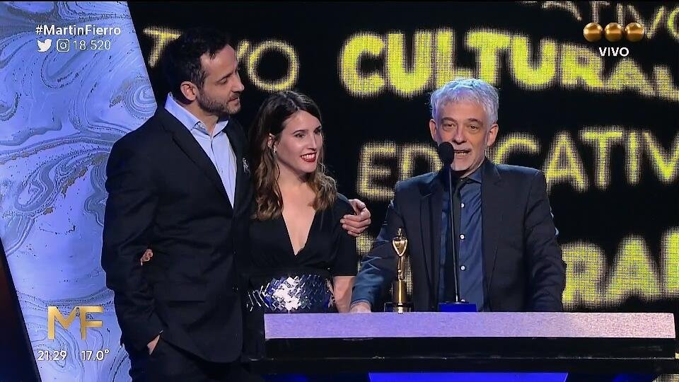 Martín Fierro: los ganadores de un premio reclamaron por el ajuste en Ciencia Martín Fierro: los ganadores de un premio reclamaron por el ajuste en Ciencia | El Destape