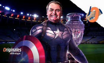 El fútbol cómplice del fascista “Capitán Copa América”  | Copa américa 2021