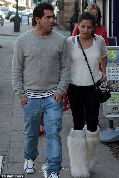 Carlos Tevez Brenda Asnicar