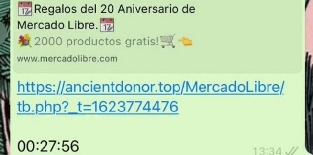 WhatsApp Mercado Libre