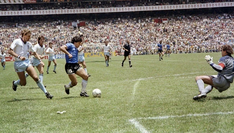 Diego Maradona, Selección Argentina, video viral, Inglaterra, Mundial México 1986