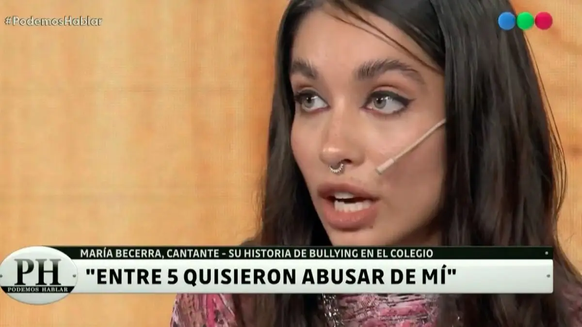 María Becerra revela en PH Podemos Hablar el abuso que sufrió en el colegio