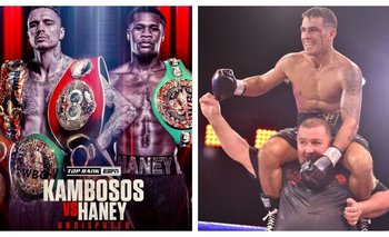 Davin Haney le ganó a George Kambosos y Gustavo Lemos sueña con vencer al ganador | Boxeo