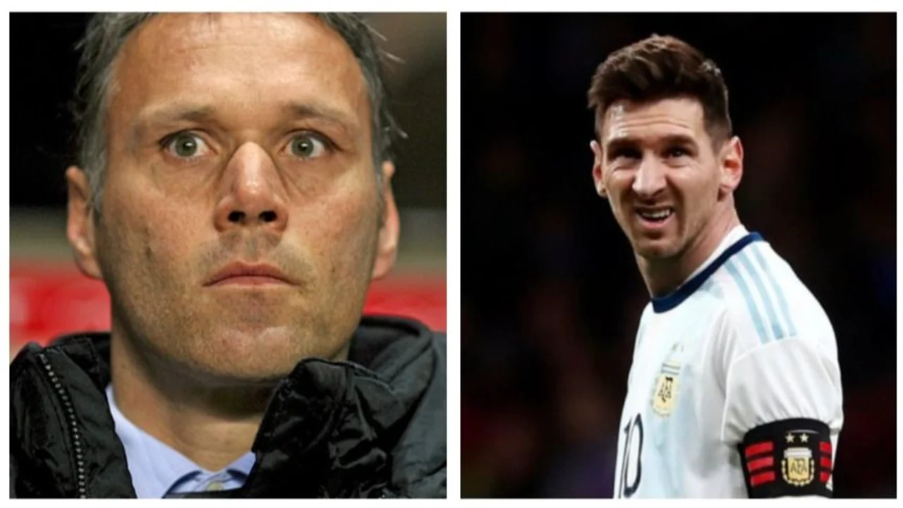 Messi, liquidado por Van Basten: "No está al nivel" | El