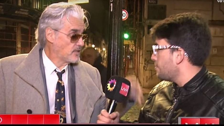 Fuerte cruce de Pettinato con un cronista por su hijo Fuerte cruce de Pettinato con un cronista por su hijo | El Destape
