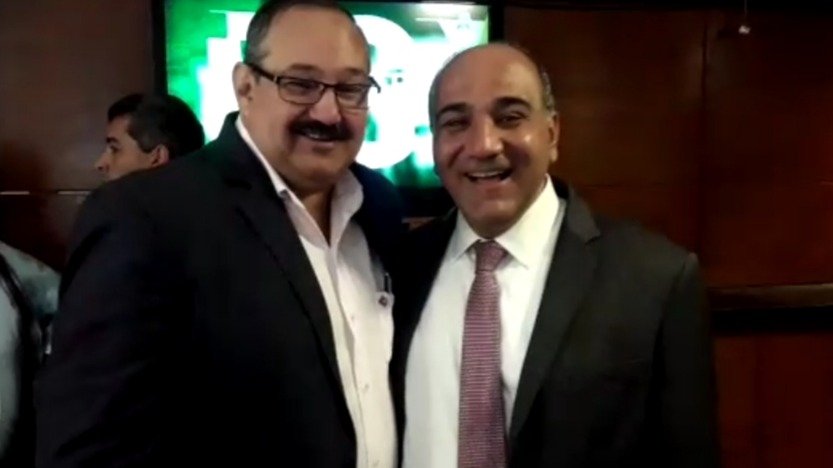 Manzur con Oso Leavy : "Estamos en presencia del próximo Gobernador de Salta" Manzur con Oso Leavy : "Estamos en presencia del próximo Gobernador de Salta" | El Destape