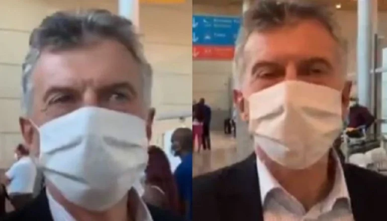 Reapareció Macri tras huir a Francia y evitó hablar de la Justicia