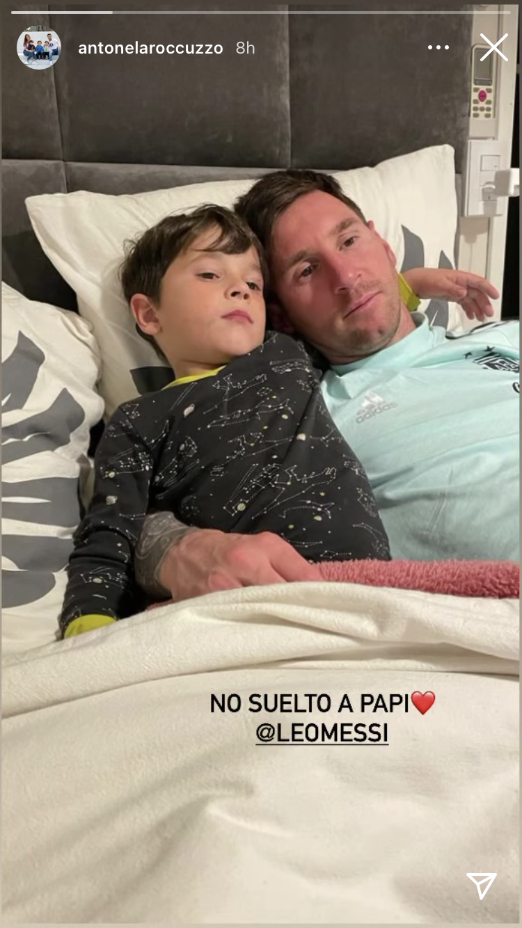 Lionel Messi, Mateo Messi, Foto, Copa América 2021, Instagram