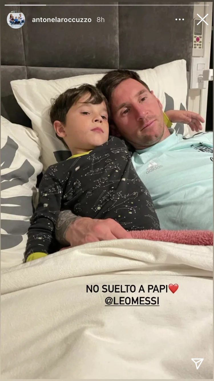 Lionel Messi, Mateo Messi, Foto, Copa América 2021, Instagram