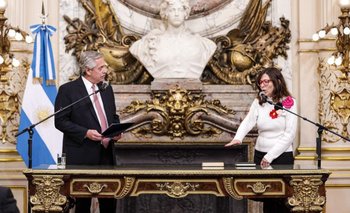 Asumió Silvina Batakis como nueva ministra de Economía | Casa rosada 