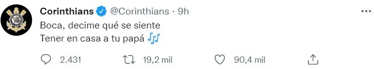 Copa Libertadores, Corinthians, Boca, redes sociales, Darío Benedetto, deportes, fútbol
