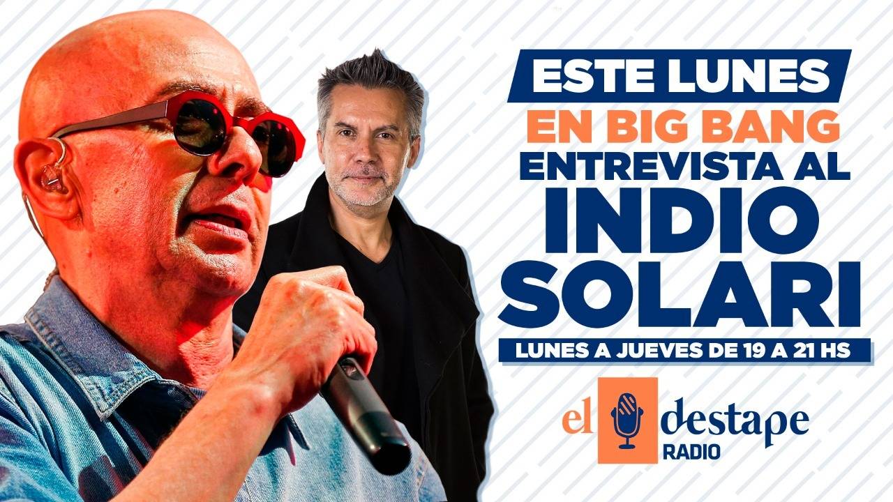 No te pierdas la entrevista exclusiva de El Destape Radio con el Indio No te pierdas la entrevista exclusiva de El Destape Radio con el Indio | El Destape