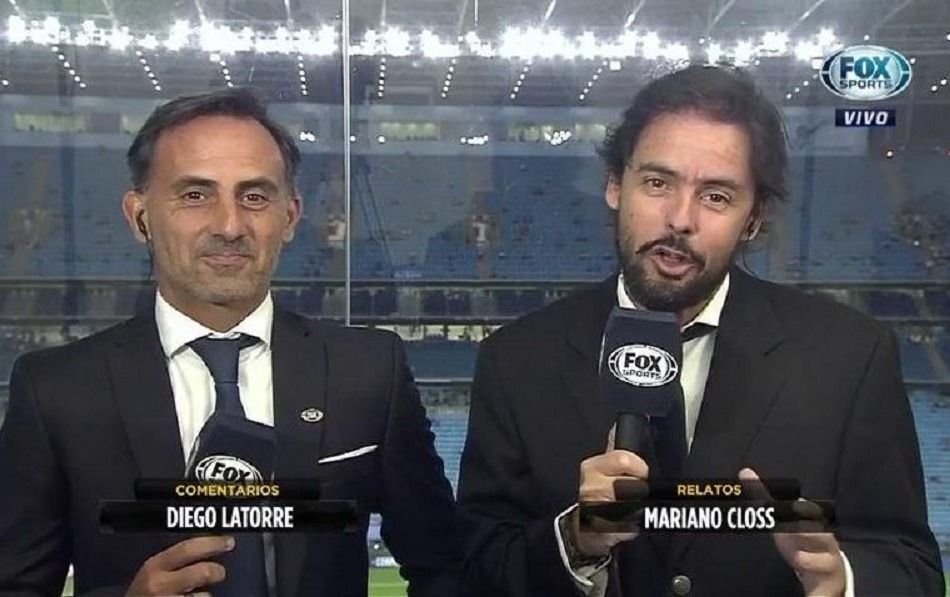 Mariano Closs abandonó transmisión de Fox Sports tras quedarse sin voz