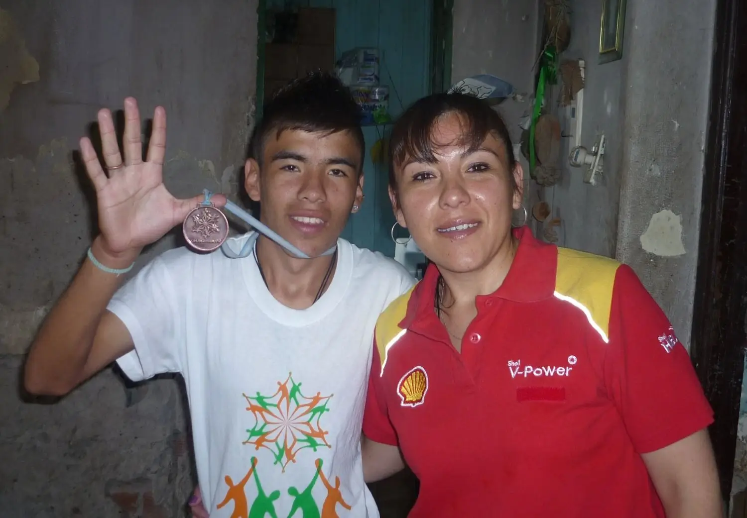facundo castro y su mamá